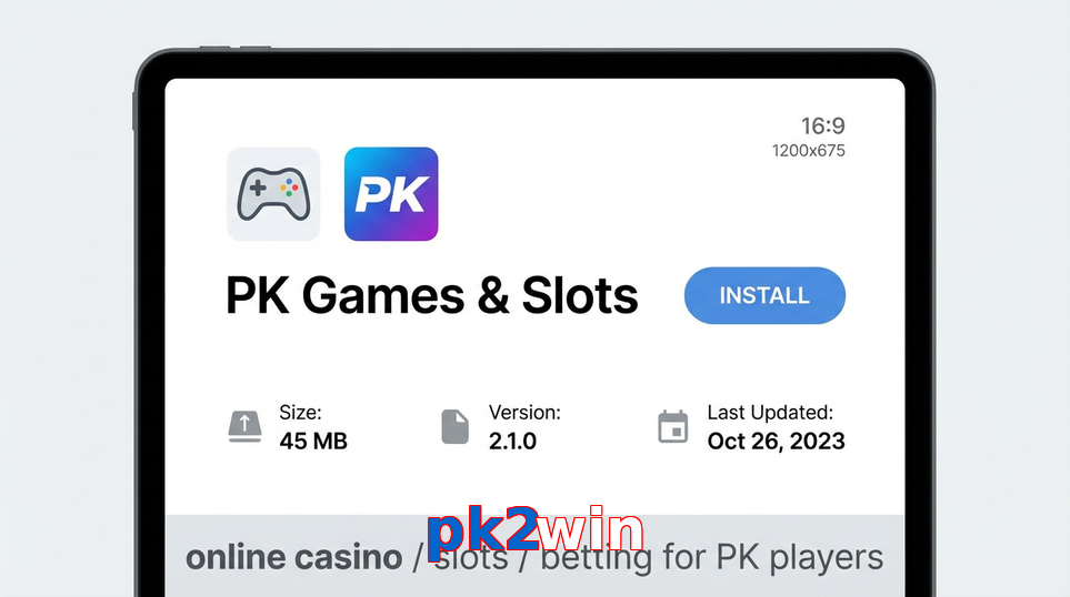 Game list for Pk2win gameapk section